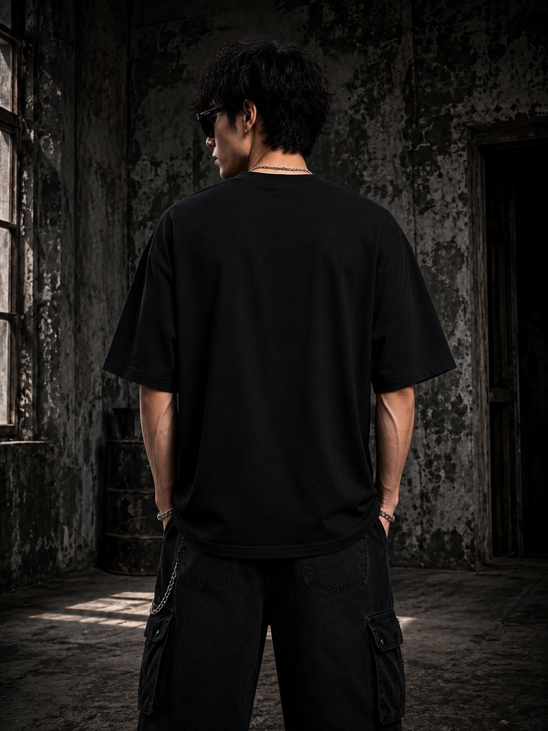 Japanese Dragon Oversized Boxy Fit T-Shirt