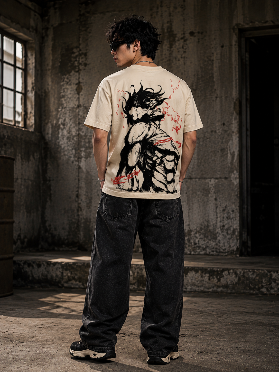Dead Man Oversized Boxy Fit T-Shirt