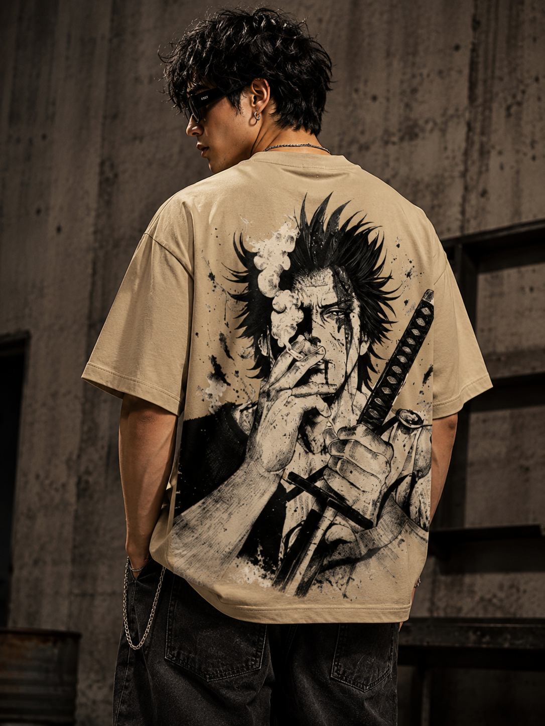 Dark Ninja Oversized Boxy Fit T-Shirt