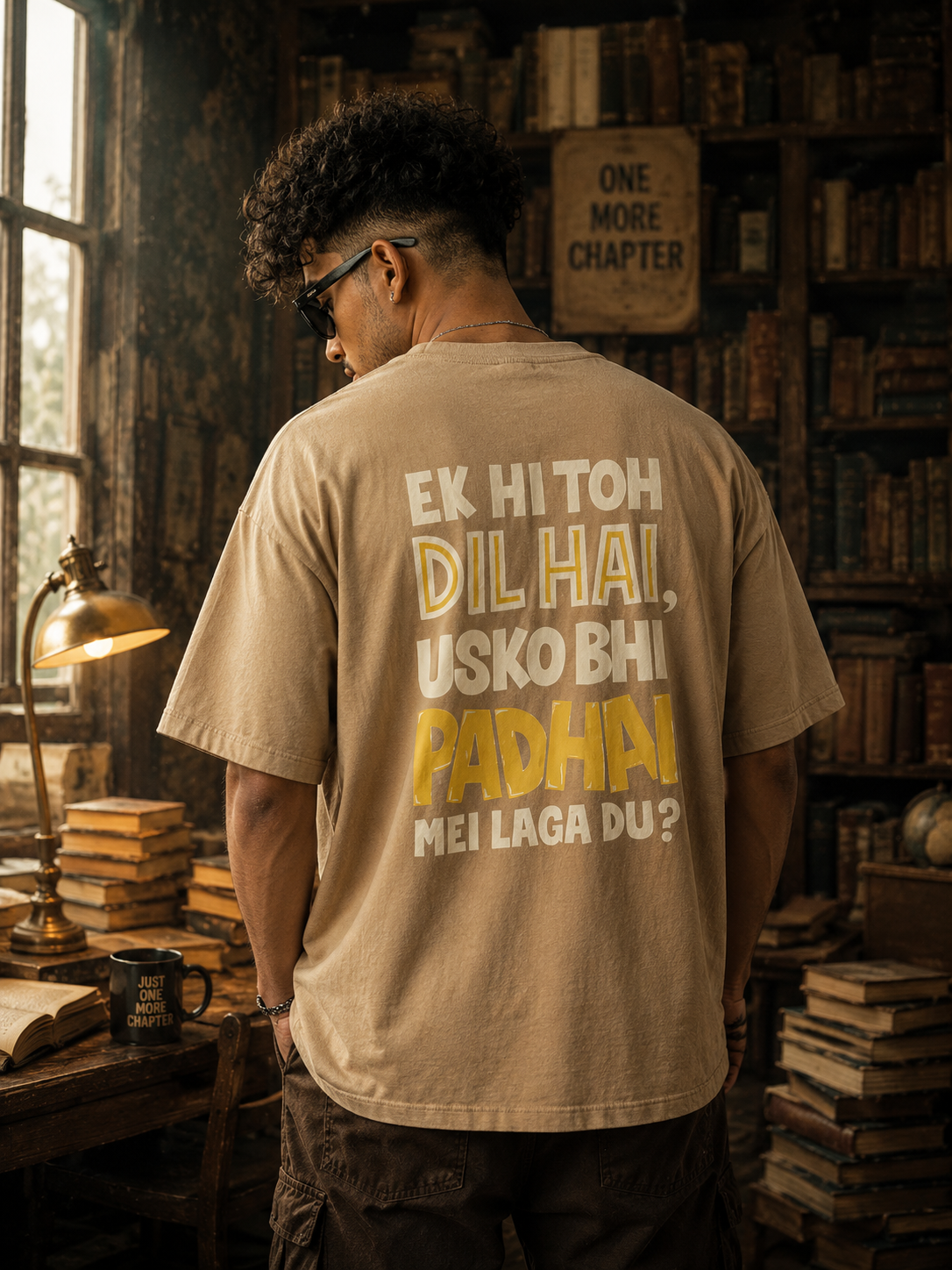 One More Chapter Oversized Boxy Fit T-Shirt