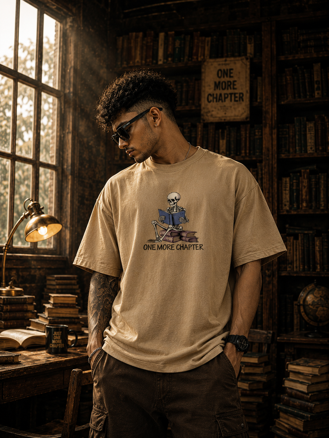 One More Chapter Oversized Boxy Fit T-Shirt