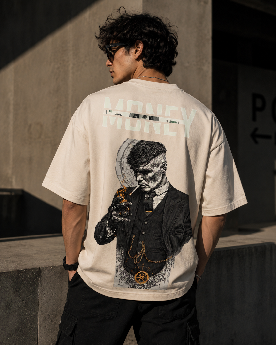 Peaky Blinders Oversized Boxy Fit T-Shirt